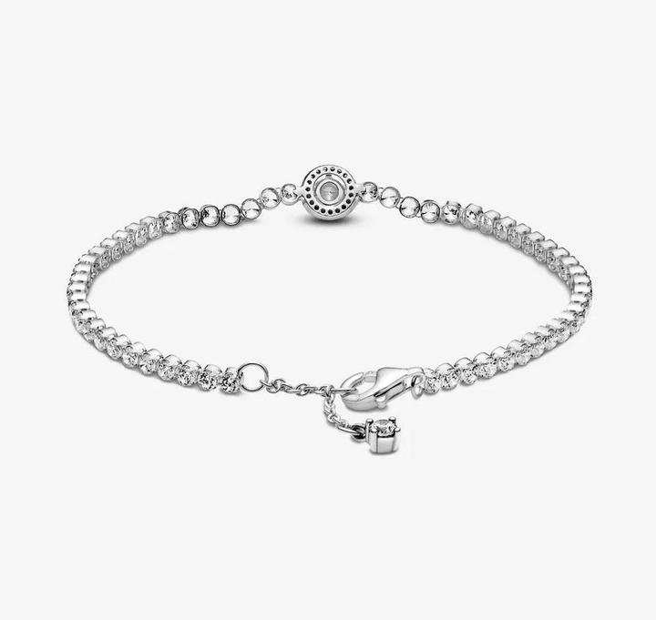 Produktbild Pandora Halo Tennisarmband (18 cm, Sterling-Silber)