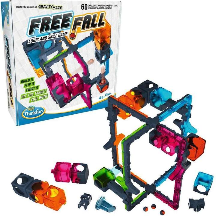 Image du produit Thinkfun Free Fall (Anglais, Français, Portugais, Italien, Néerlandais, Allemand, Espagnol)