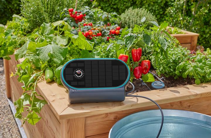 Productafbeelding Gardena Solar-Bewässerung AquaBloom L Set (Set druppelirrigatie)