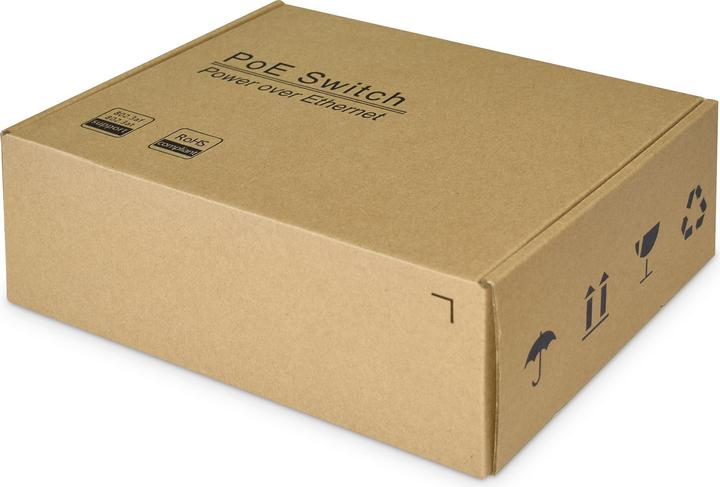 Actual product image Digitus Industrial 8xgigabit Poe Switch (8 Ports)