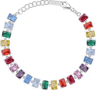 Produktbild Brosway Shiny Bracelet With Colorful Cubic Zirconia Fancy Joyful Rainbow Fjr02