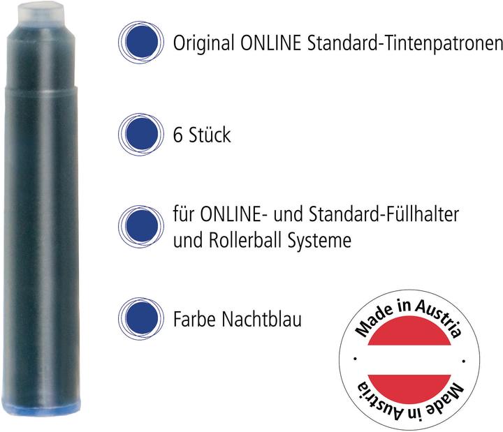 Produktbild Online Tintenpatronen Standard (Tintenfass, Blau)
