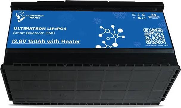 Immagine prodotto Ultimatron Batteria di alimentazione ULS-12V-150Ah LiFePO4 (riscaldatore) (12 V, 150 Ah)
