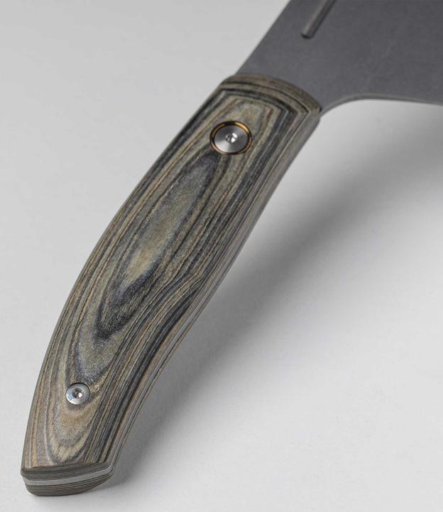 Immagine prodotto Messermeister Coltello da chef Carbon Bunka 20 cm, marrone/grigio (21.60 cm)