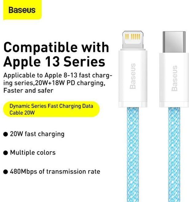 Produktbild Baseus Dynamic PD Series (1 m, USB 3.2 Gen 1, 20 W)