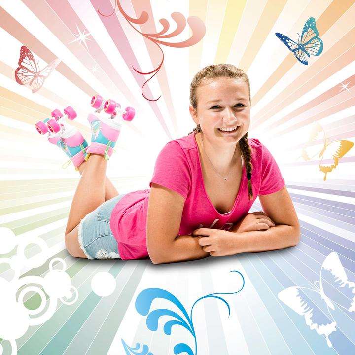 Actual product image Hudora roller skate Skate Wonders, adjustable (mint, -35) (28, 29, 30, 31)