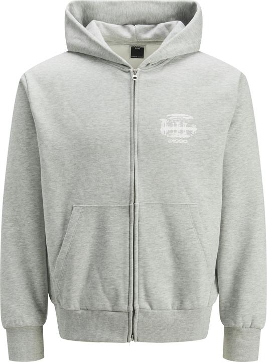Jack & Jones Jcoprime Sweat Zip Hood Ciff Ln (XL)
