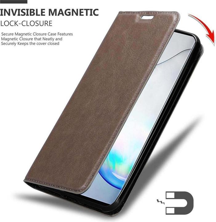 Productafbeelding Cadorabo Boek Onzichtbare Magneethoes (Samsung Galaxy Note 10)
