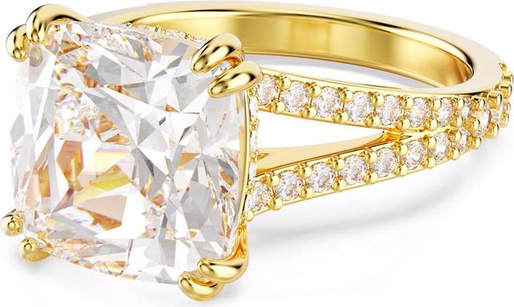 Produktbild Swarovski Stilla Cocktail Ring Kissenschliff Weiss Gold (58)