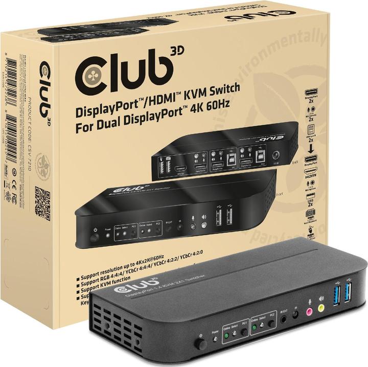 Actual product image Club 3D CSV-7210