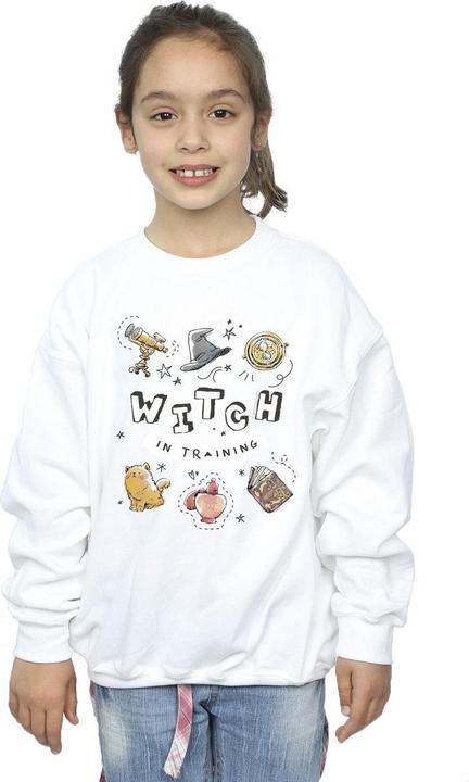 Actual product image Girls Witch In Training Sweatshirt (152, 158)
