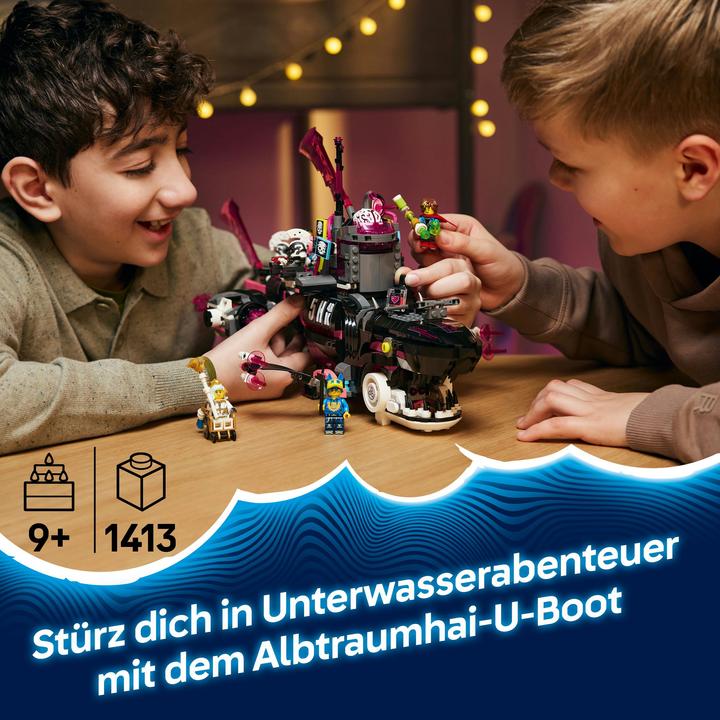Actual product image LEGO Albtraumhai-U-Boot (71500, LEGO Dreamzzz)