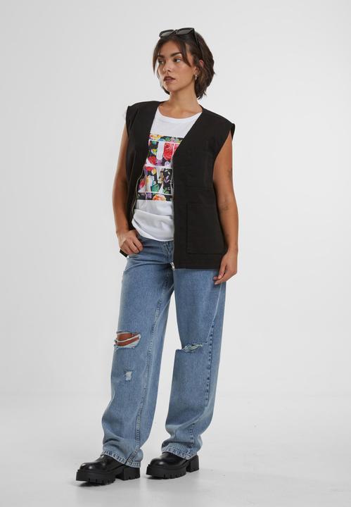 Actual product image Merchcode Ladies RUN DMC Floral Tee (XS)