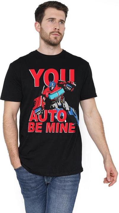 Actual product image Transformers Mens You Auto Be Mine T-Shirt (4XL)