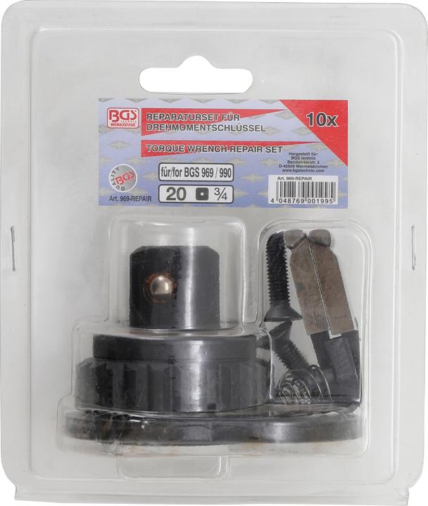 Immagine prodotto BGS Kit di riparazione per chiave dinamometrica per art. 969, 990