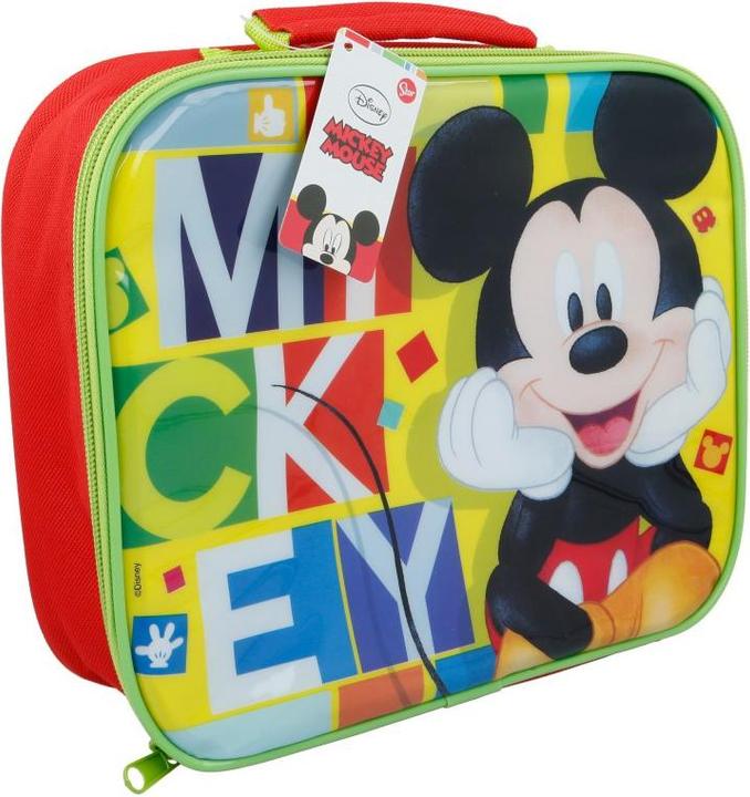 Image du produit Mickey Mouse Jeunesse Unisexe Sac rectangulaire isolé Mickey Watercolors Sac lunch
