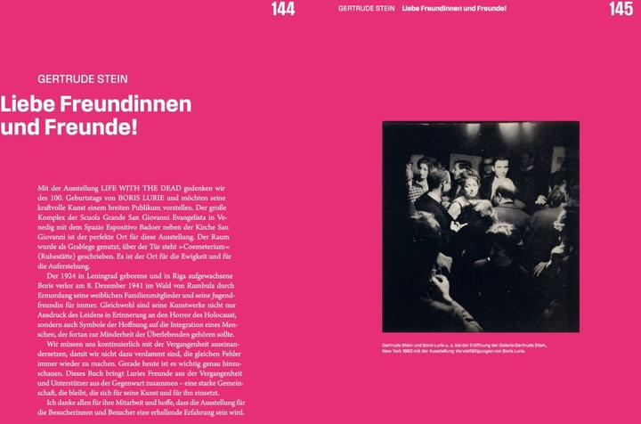 Immagine prodotto Boris Lurie. 100th Anniversary (Tedesco, Inglese, Saul Ostrow, Achille Bonito Oliva, Jürgen Wilhelm, Gertrude Stein, Jürgen Joseph Kaumkötter, Rafael Vostell, René Block, Tom Lupo, 2024)