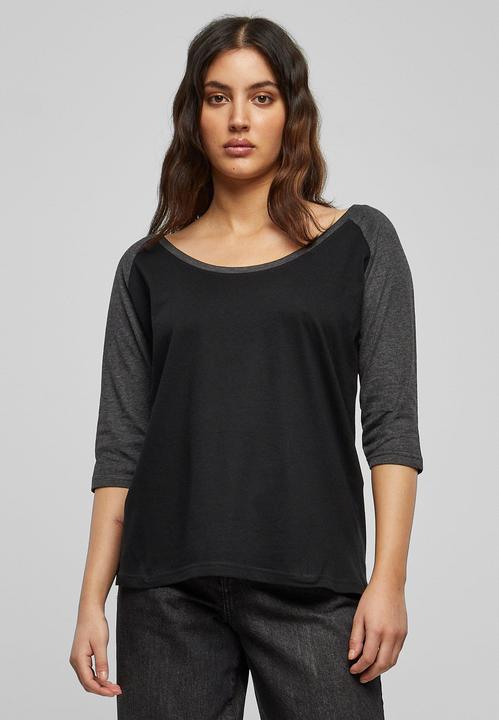 Produktbild Urban Classics Ladies 3/4 Contrast Raglan Tee (XS)