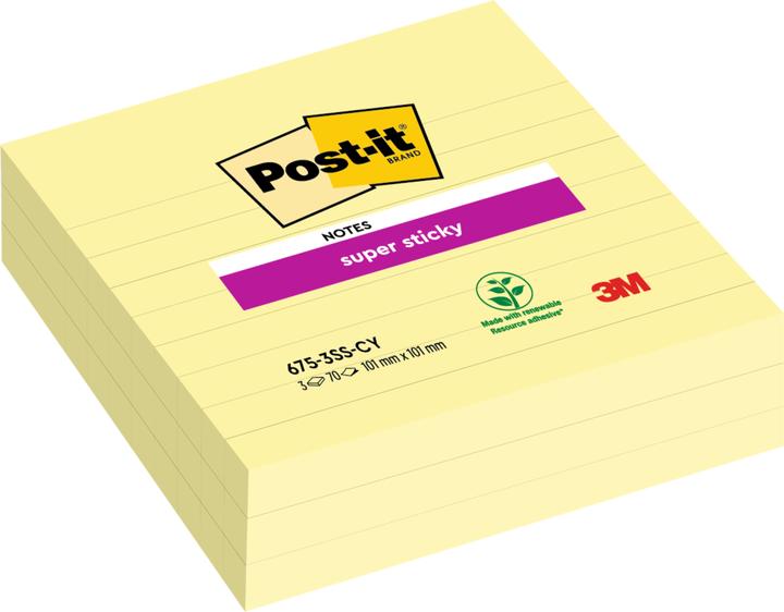 Image du produit Post-it Super Sticky (101 x 101 mm)