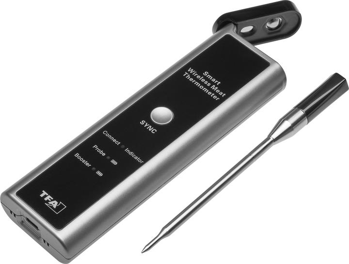 Produktbild TFA BBQ Thermometer inkl. L-Batterie anthrazit, FS-TFA