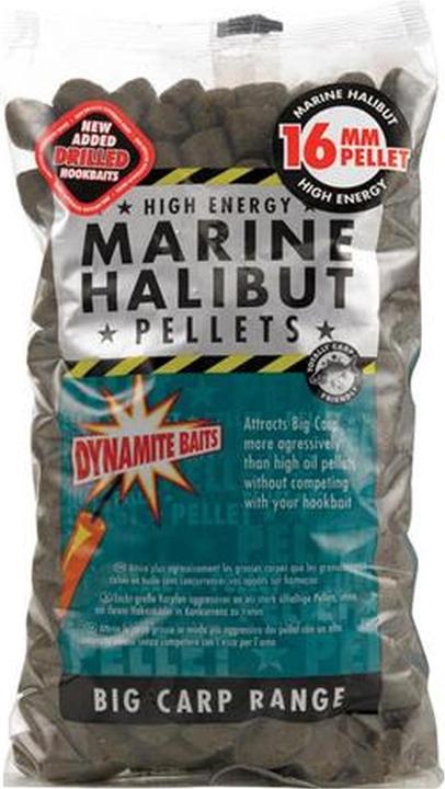 Actual product image Dynamite Baits Marine Halibut Pre Drill Pellets
