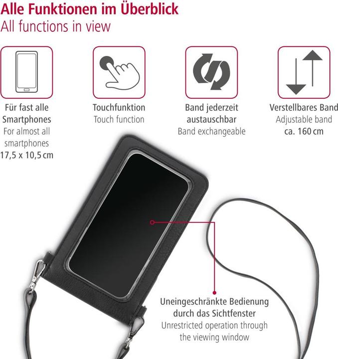 Image du produit Hama 00188724 Housse de protection pour téléphone portable noir