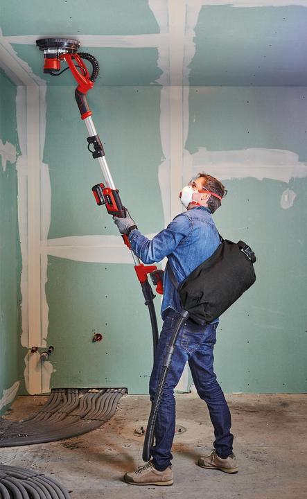Produktbild Einhell 18V Akku-Trockenbauschleifer TE-DW 18/225 Li (Exzenterschleifer)