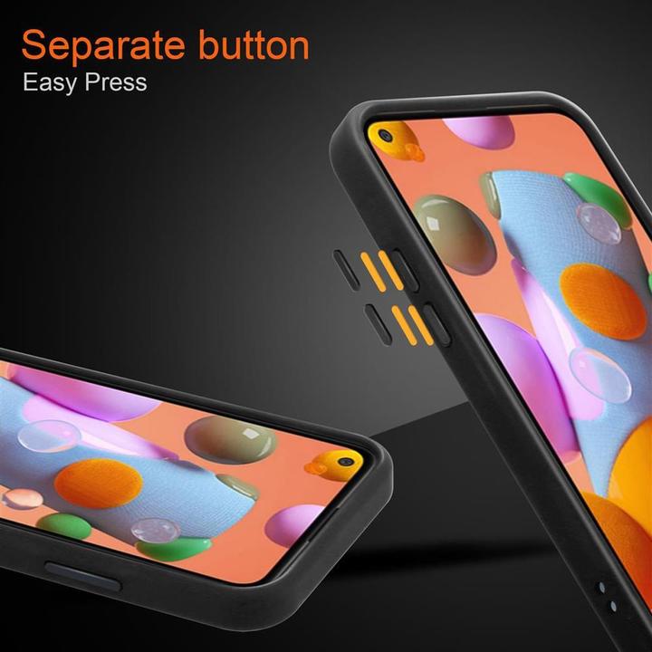 Productafbeelding Cadorabo Hybride matte hoes (Samsung Galaxy A11, Samsung Galaxy M11)