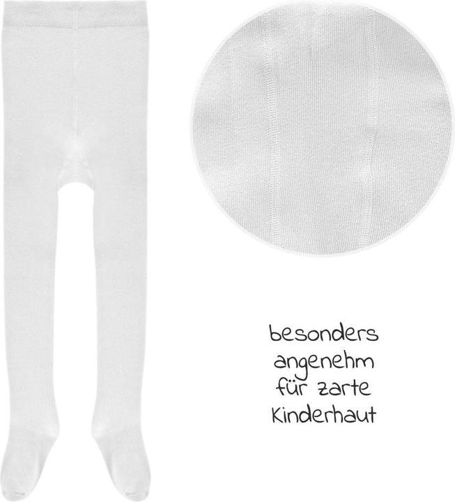 Produktbild La Loona LaLoona Baby-Strumpfhosen Strumpfhose 2er Pack - Weiss - (86/92)