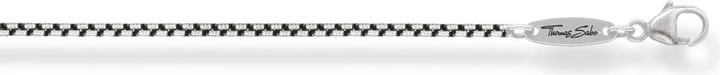 Image du produit Thomas Sabo Chaîne vénitienne noircie (Argent, 80 cm)