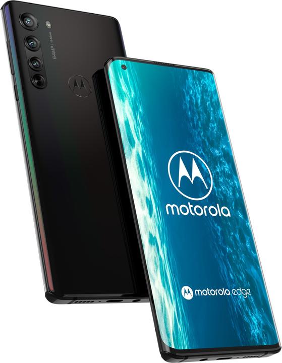 Image du produit Motorola Edge (128 Go, Noir Solaire, 6.70", Double SIM hybride, 64 Mpx, 5G)