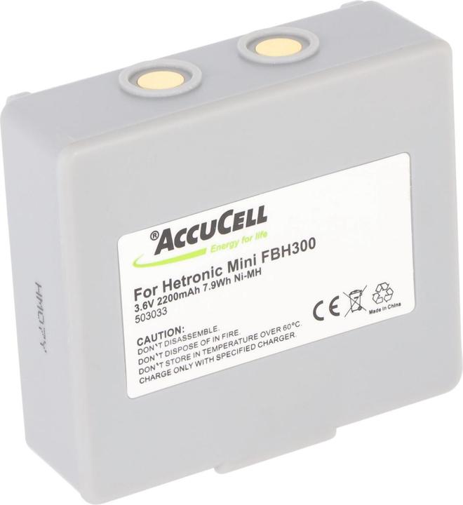 Immagine prodotto AccuCell Batteria Hetronic per gru, ABITRON KH68300520.A HETRONIC 68300510, 68300520, 68300525, Ergo, FBH3 (3.60 V, 600 mAh)