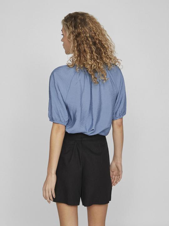 Actual product image Vila Tie neck top with short sleeves (34)