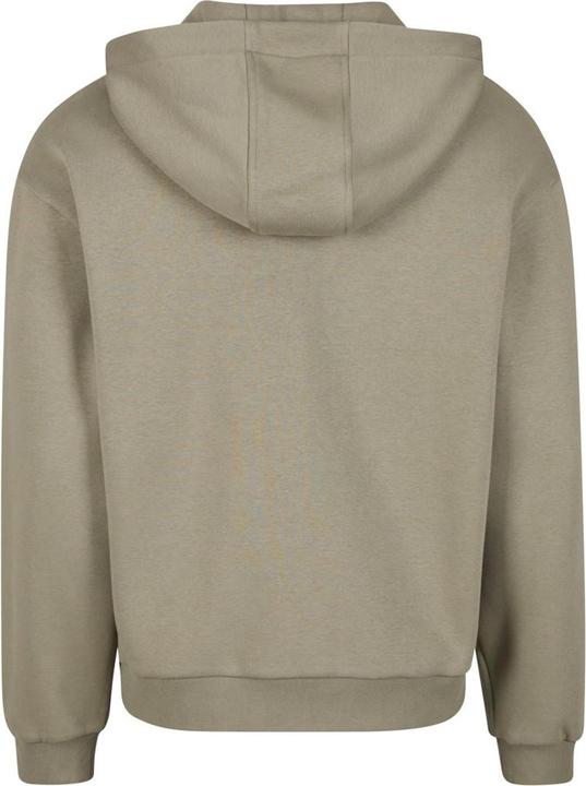 Actual product image Build Your Brand Unisex Adult Fluffy Full Zip Hoodie (M)