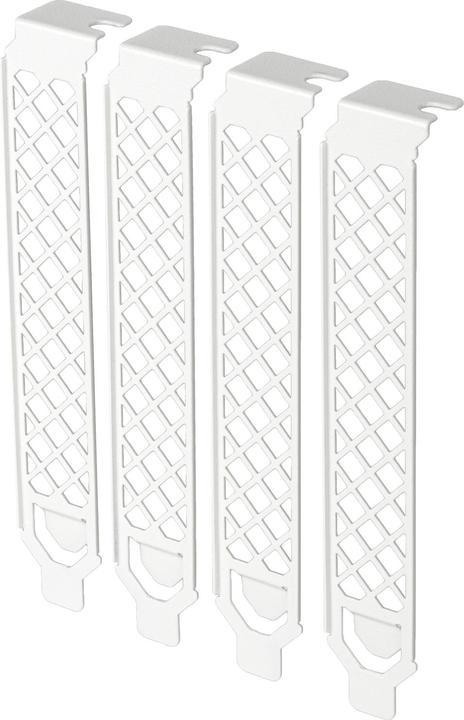 Produktbild Silverstone SST-Aeroslots2W - PCI Slotblenden, 4 Stück - weiss