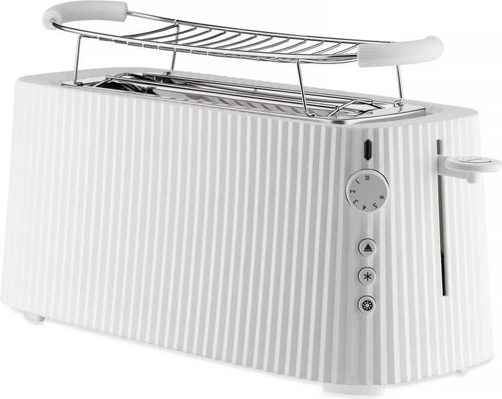 Produktbild Alessi Plissé Langer Toaster mit Brötchenaufsatz