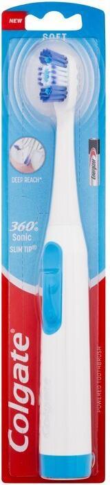 Produktbild Colgate Zahnbürste 360 Batterie Zahnseide Spitze (Reinigungstücher)