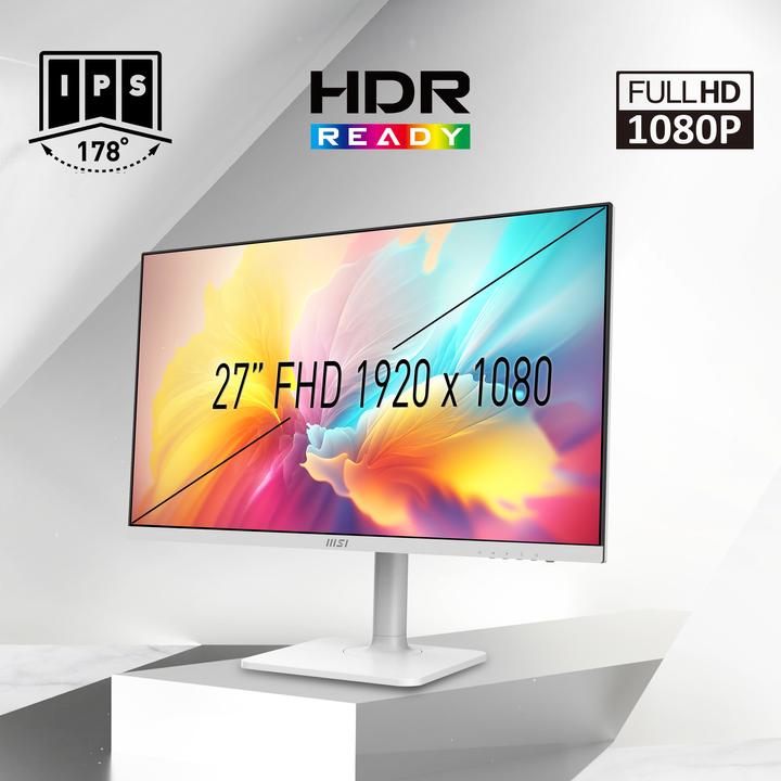 Actual product image MSI Modern MD272XPWDE (1920 x 1080 pixels, 27")