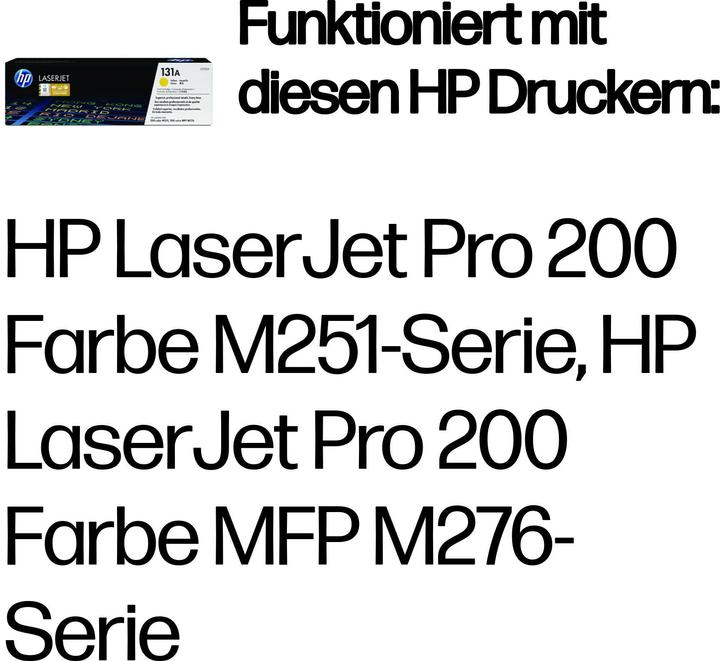 Actual product image HP 131a (Y)