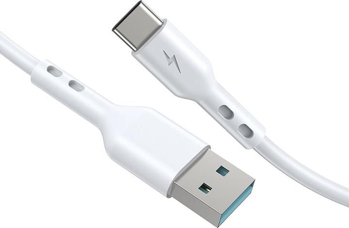Image du produit Bwoo Câble 3A BO-X172C USB-A vers USB-C 1m blanc (1 m, USB 3.2 Gen 1)