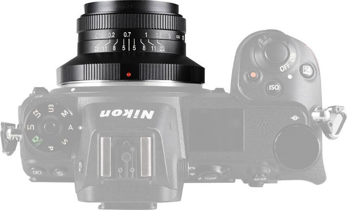 Productafbeelding Laowa 15mm f/5 Cookie FF â Zwart Nikon Z (Automatisch diafragma) (Nikon Z, Volledig formaat)