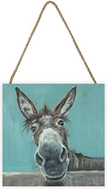 Image du produit Universal Textiles Tableau Well Hello There En bois
