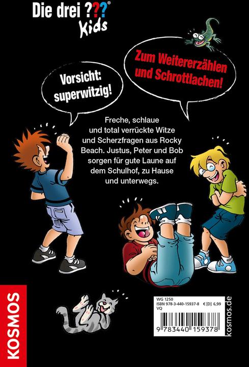 Produktbild Kosmos Die drei??? Kids Witze zum Schrottlachen (Deutsch, Markus Brinkmann, 2018)