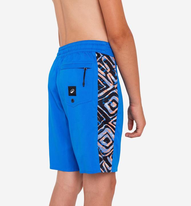 Actual product image Olaian Boardshorts Surfen Jungen 900 Band blau (10, 11, 12)