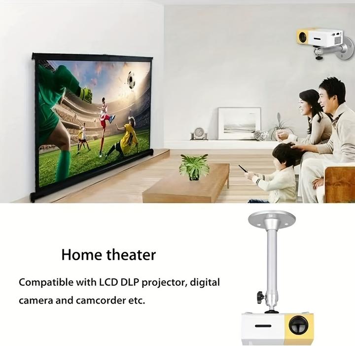 Actual product image PhoneLook Wand- / Deckenhalterung für Projektor HY300 (oder andere) mit integriertem Montagesystem (Wall, Ceiling)