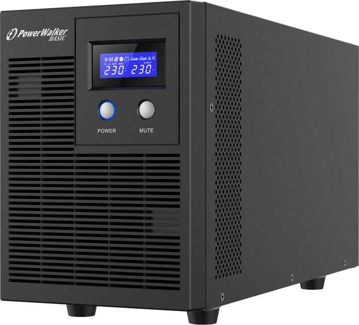 Actual product image Powerwalker Basic VI 3000 STL IEC UK (3000 VA, 1800 W, Line-interactive UPS)
