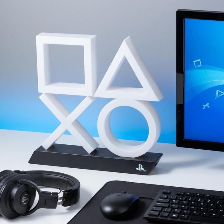 Actual product image Paladone Products PlayStation Icons XL Lamp (Blue) (PS5)
