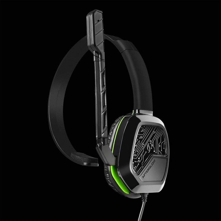 Actual product image PDP Afterglow LVL 1 Chat Headphones Wired Headband Gaming Black (Cable)