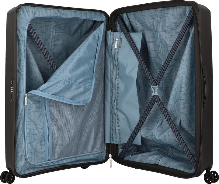 Image du produit American Tourister Valise de voyage Aerostep 101.5 L, Black (101.50 l, XL (à partir de 115l))