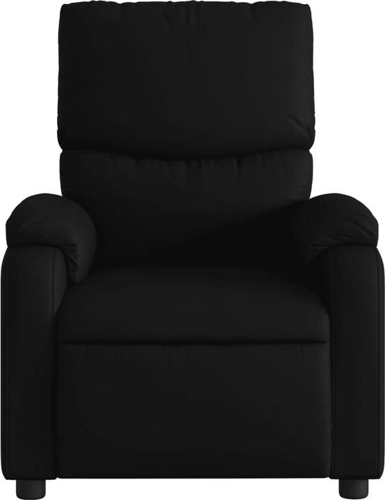 Actual product image VidaXL Massage chair black imitation leather,Colour: Black,Material
